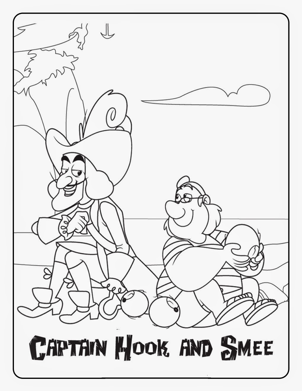 Coloring page: Jake and the Never Land Pirates (Cartoons) #42478 - Free Printable Coloring Pages
