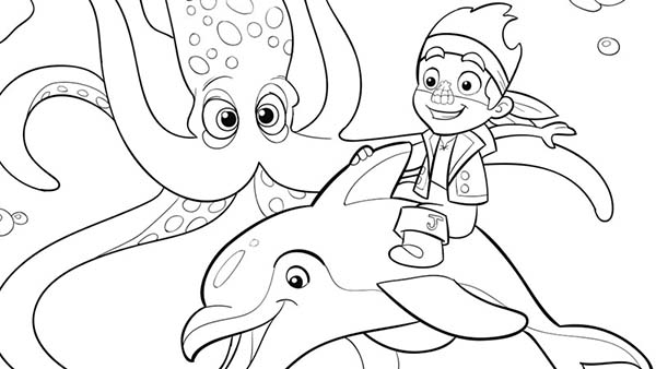 Coloring page: Jake and the Never Land Pirates (Cartoons) #42499 - Free Printable Coloring Pages