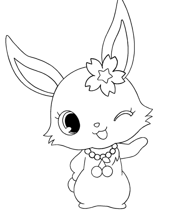 Coloring page: Jewelpet (Cartoons) #37644 - Free Printable Coloring Pages