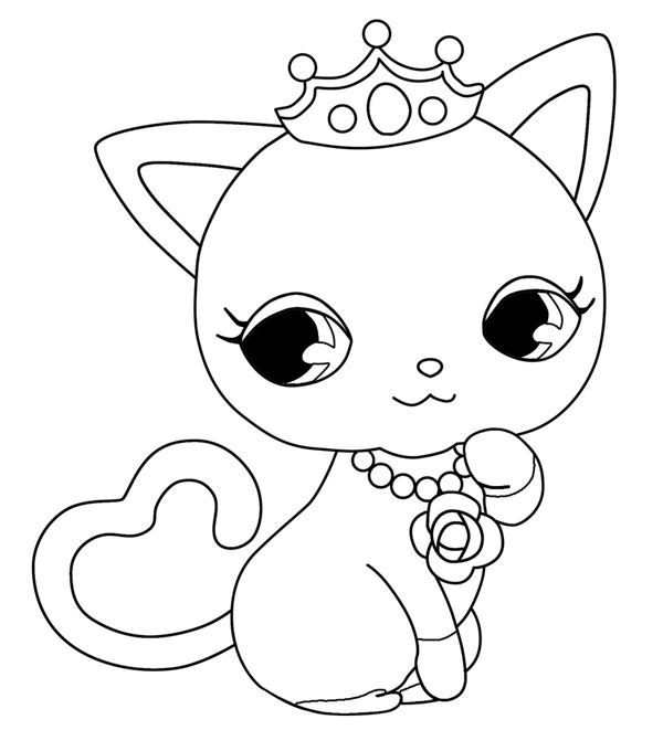 Coloring page: Jewelpet (Cartoons) #37651 - Free Printable Coloring Pages