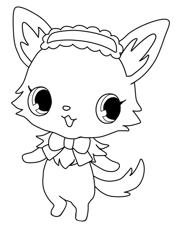 Coloring page: Jewelpet (Cartoons) #37657 - Free Printable Coloring Pages