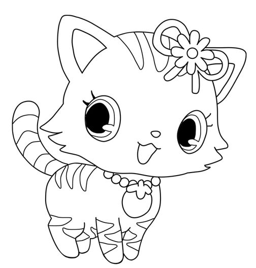 Coloring page: Jewelpet (Cartoons) #37659 - Free Printable Coloring Pages