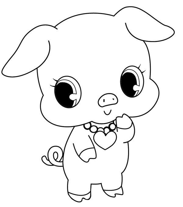 Coloring page: Jewelpet (Cartoons) #37668 - Free Printable Coloring Pages