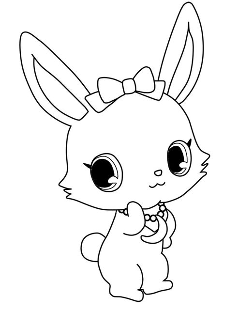 Coloring page: Jewelpet (Cartoons) #37717 - Free Printable Coloring Pages
