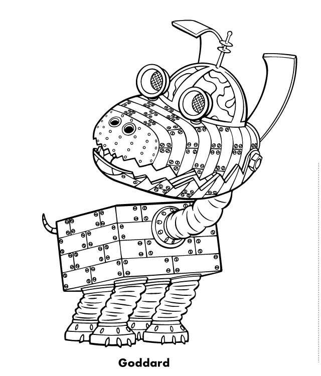 Coloring page: Jimmy Neutron (Cartoons) #48925 - Free Printable Coloring Pages