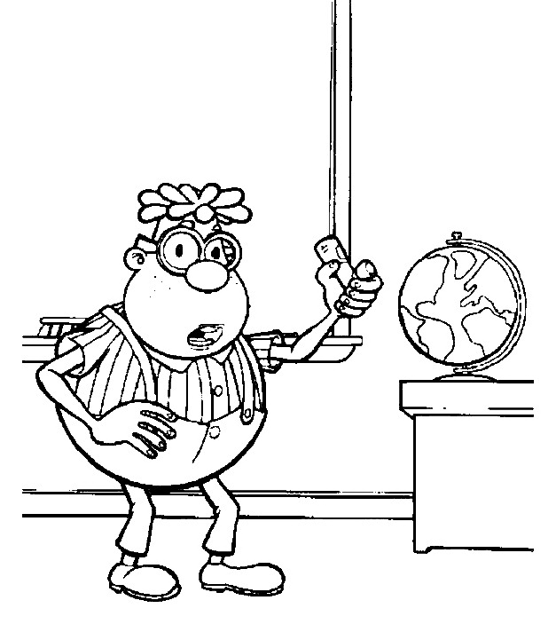 Coloring page: Jimmy Neutron (Cartoons) #48950 - Free Printable Coloring Pages