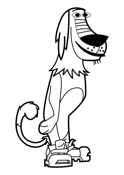 Coloring page: Johnny Test (Cartoons) #34998 - Free Printable Coloring Pages