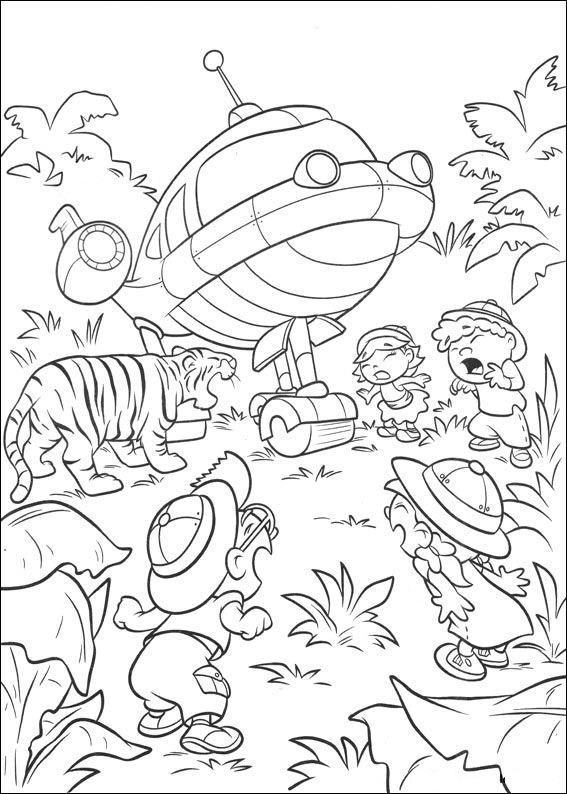Coloring page: Little Einsteins (Cartoons) #45712 - Free Printable Coloring Pages