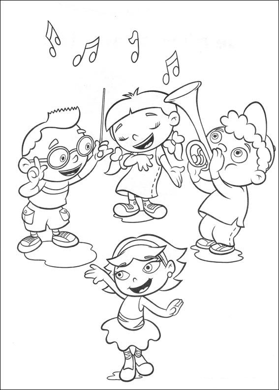 Coloring page: Little Einsteins (Cartoons) #45719 - Free Printable Coloring Pages