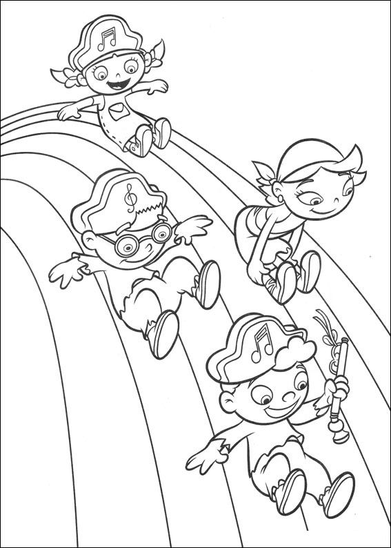 Coloring page: Little Einsteins (Cartoons) #45723 - Free Printable Coloring Pages