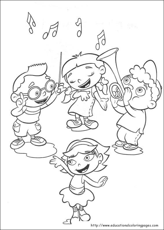Coloring page: Little Einsteins (Cartoons) #45815 - Free Printable Coloring Pages