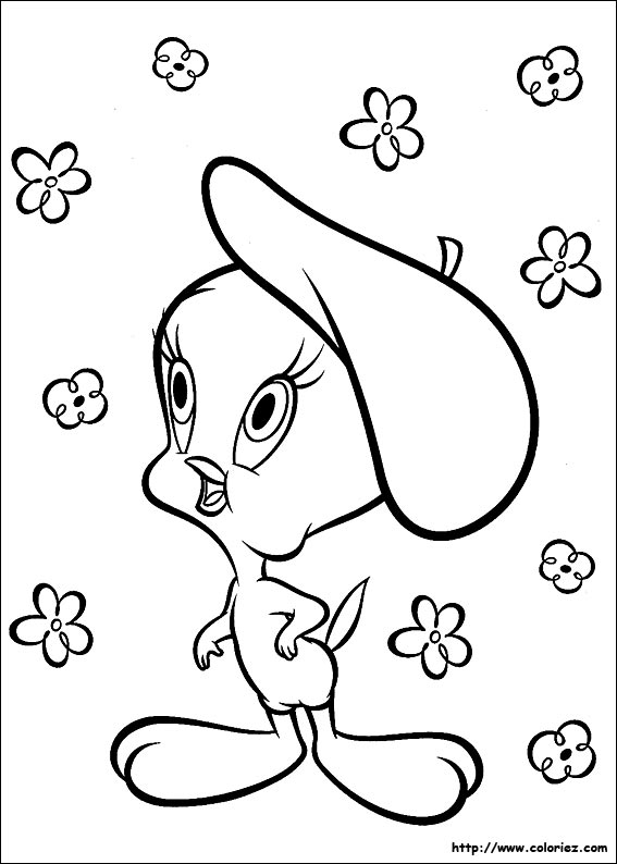 Coloring page: Looney Tunes (Cartoons) #39153 - Free Printable Coloring Pages