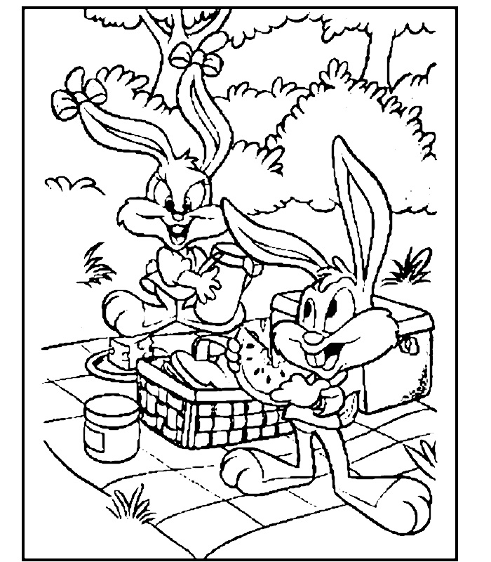 Coloring page: Looney Tunes (Cartoons) #39167 - Free Printable Coloring Pages