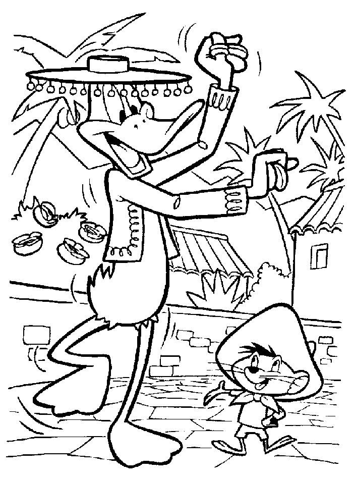 Coloring page: Looney Tunes (Cartoons) #39171 - Free Printable Coloring Pages