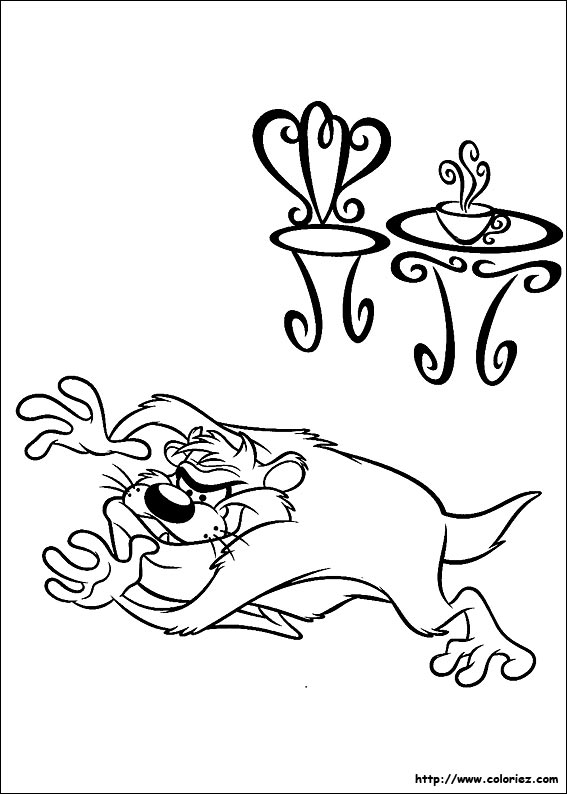 Coloring page: Looney Tunes (Cartoons) #39172 - Free Printable Coloring Pages