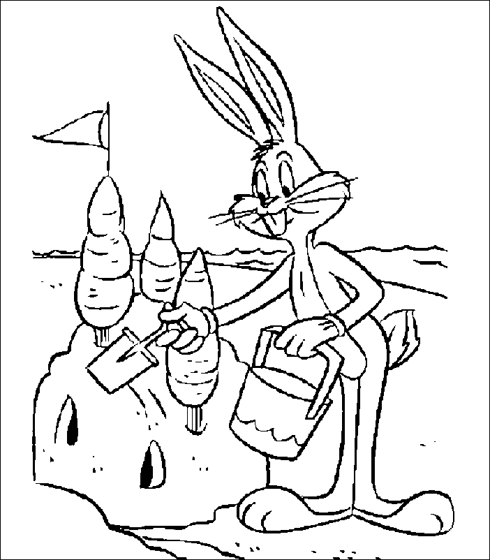 Coloring page: Looney Tunes (Cartoons) #39191 - Free Printable Coloring Pages