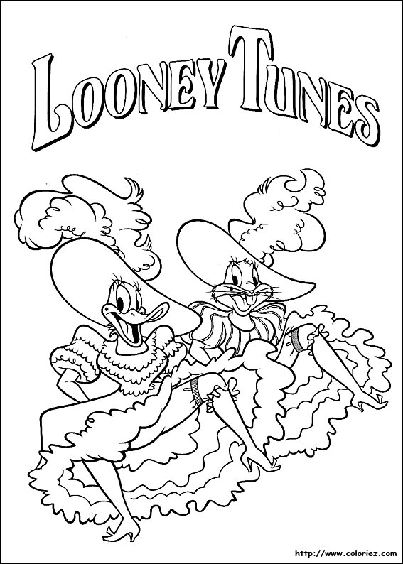 Coloring page: Looney Tunes (Cartoons) #39192 - Free Printable Coloring Pages
