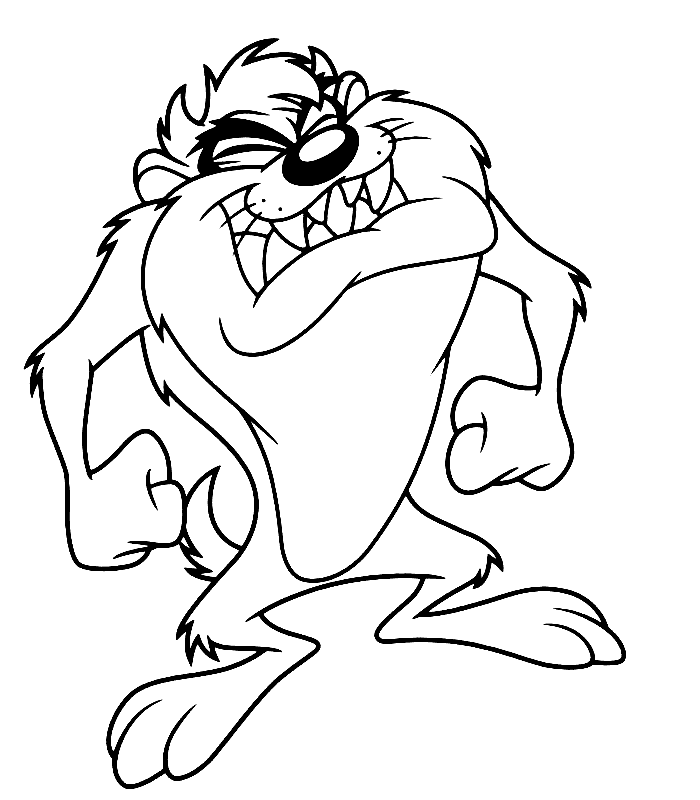 Coloring page: Looney Tunes (Cartoons) #39209 - Free Printable Coloring Pages