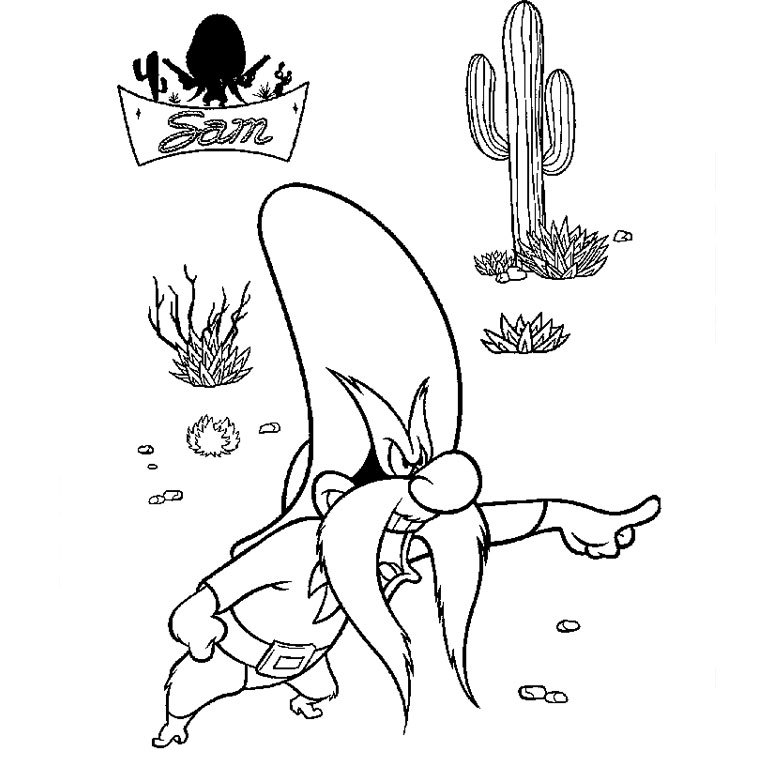 Coloring page: Looney Tunes (Cartoons) #39230 - Free Printable Coloring Pages