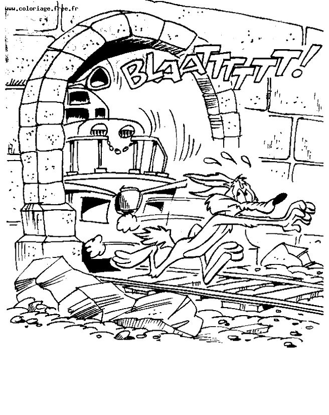 Coloring page: Looney Tunes (Cartoons) #39238 - Free Printable Coloring Pages