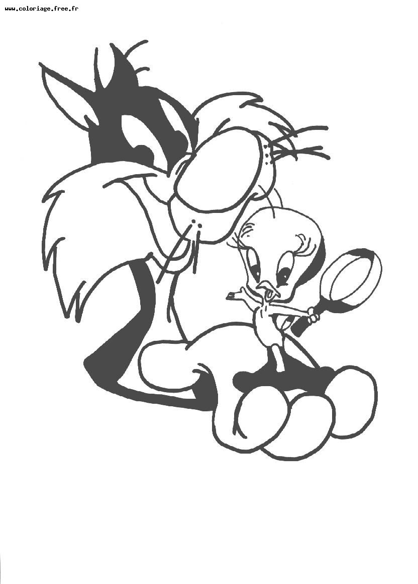 Coloring page: Looney Tunes (Cartoons) #39297 - Free Printable Coloring Pages