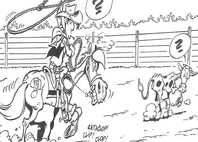 Coloring page: Lucky Luke (Cartoons) #25533 - Free Printable Coloring Pages