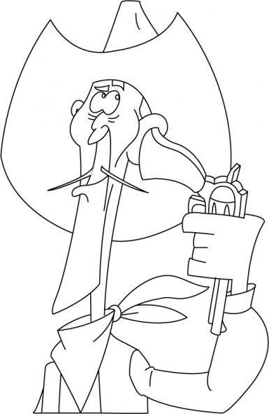 Coloring page: Lucky Luke (Cartoons) #25572 - Free Printable Coloring Pages