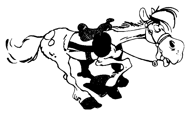 Coloring page: Lucky Luke (Cartoons) #25605 - Free Printable Coloring Pages
