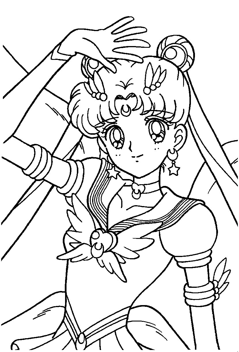 Coloring page: Mangas (Cartoons) #42555 - Free Printable Coloring Pages