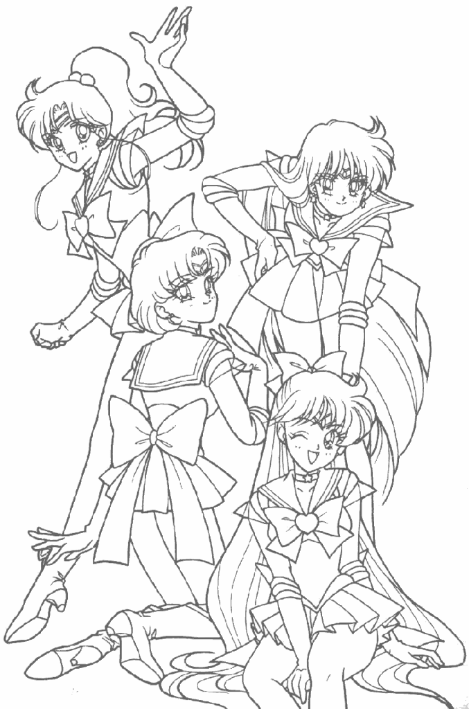 Coloring page: Mangas (Cartoons) #42568 - Free Printable Coloring Pages