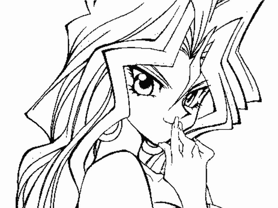 Coloring page: Mangas (Cartoons) #42644 - Free Printable Coloring Pages