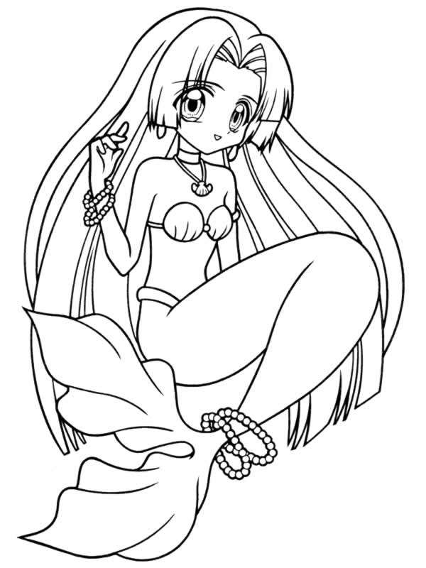 Coloring page: Mangas (Cartoons) #42689 - Free Printable Coloring Pages