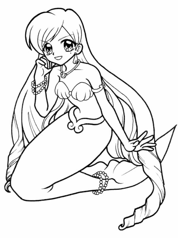 Coloring page: Mangas (Cartoons) #42726 - Free Printable Coloring Pages
