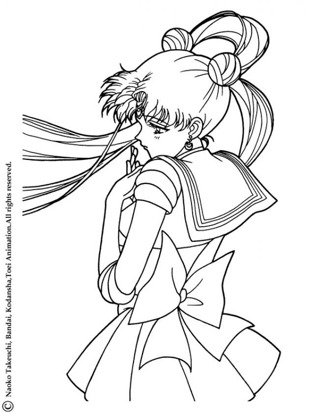 Coloring page: Mangas (Cartoons) #42808 - Free Printable Coloring Pages