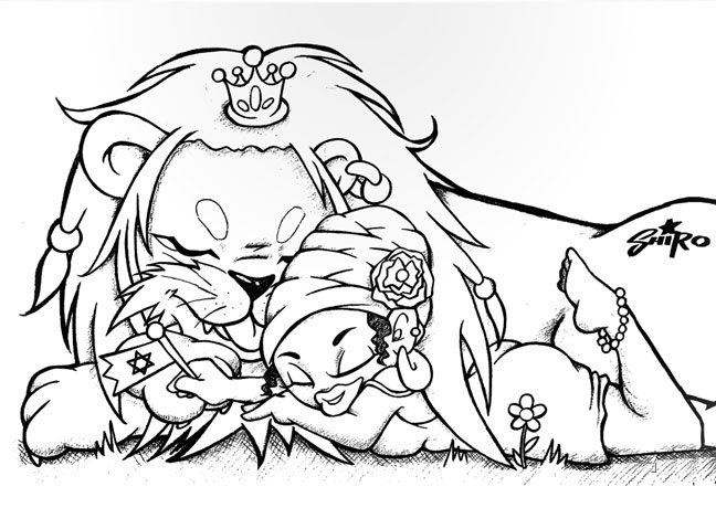 Coloring page: Mangas (Cartoons) #42824 - Free Printable Coloring Pages