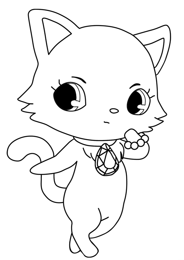 Coloring page: Mangas (Cartoons) #42848 - Free Printable Coloring Pages