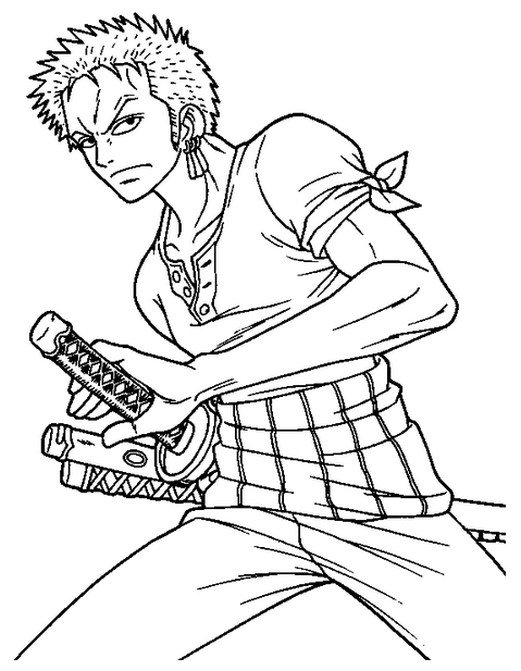 Coloring page: Mangas (Cartoons) #42897 - Free Printable Coloring Pages
