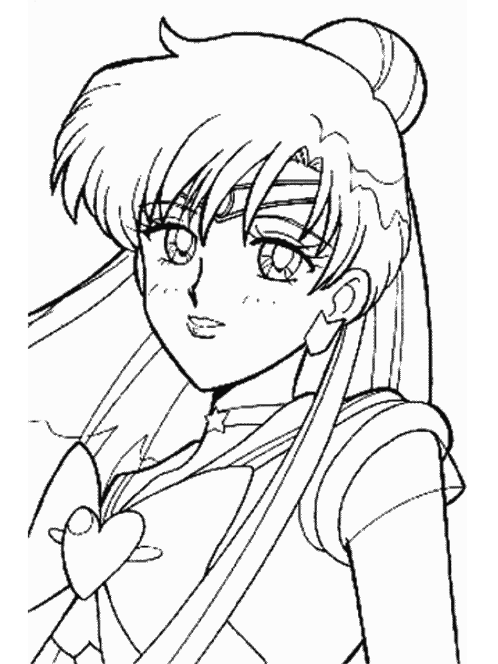 Coloring page: Mangas (Cartoons) #42939 - Free Printable Coloring Pages