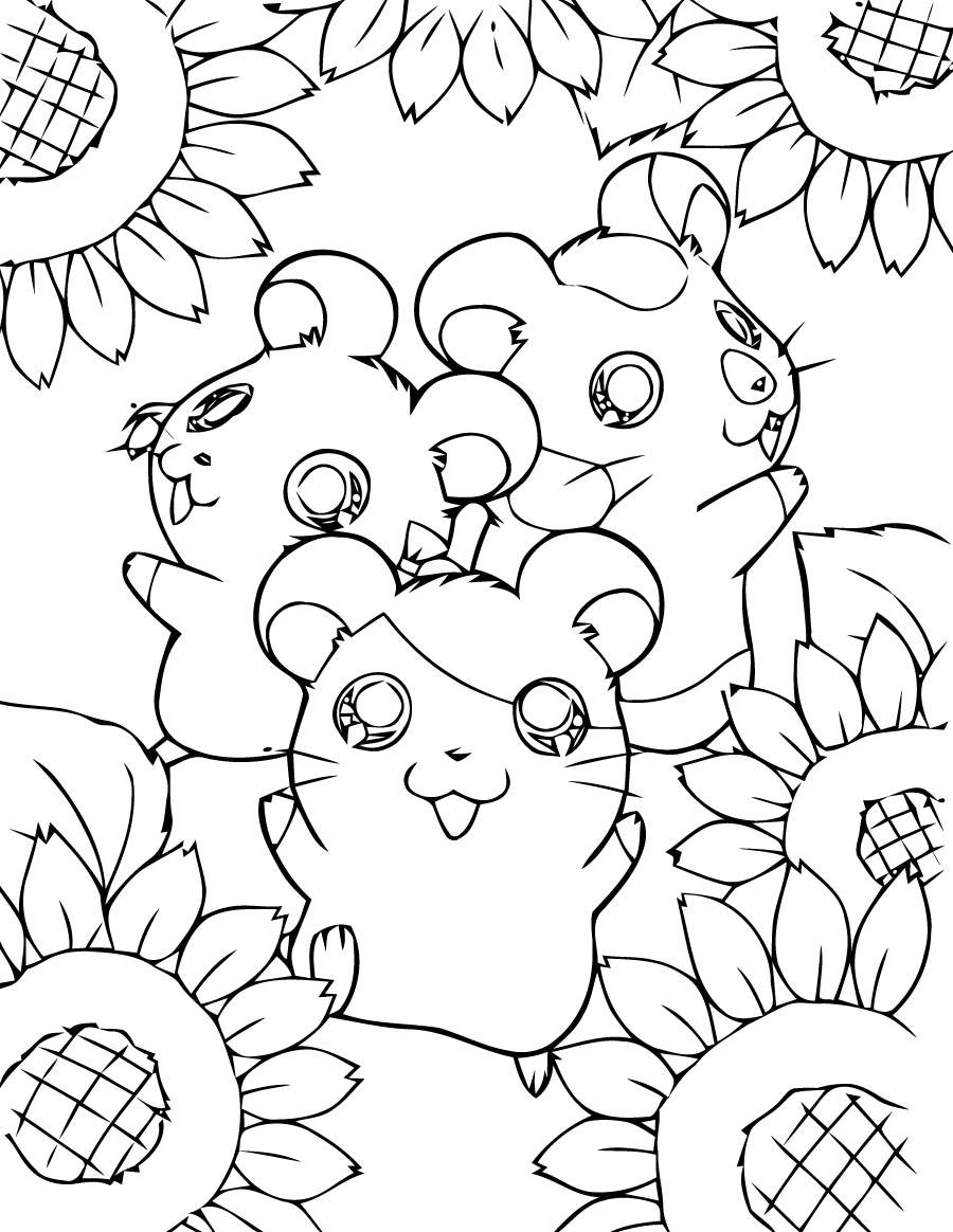 Coloring page: Mangas (Cartoons) #42969 - Free Printable Coloring Pages