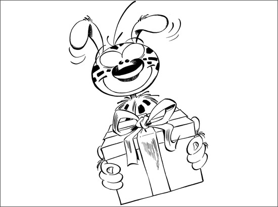 Coloring page: Marsupilami (Cartoons) #50127 - Free Printable Coloring Pages