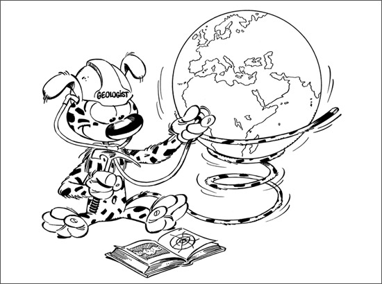 Coloring page: Marsupilami (Cartoons) #50129 - Free Printable Coloring Pages