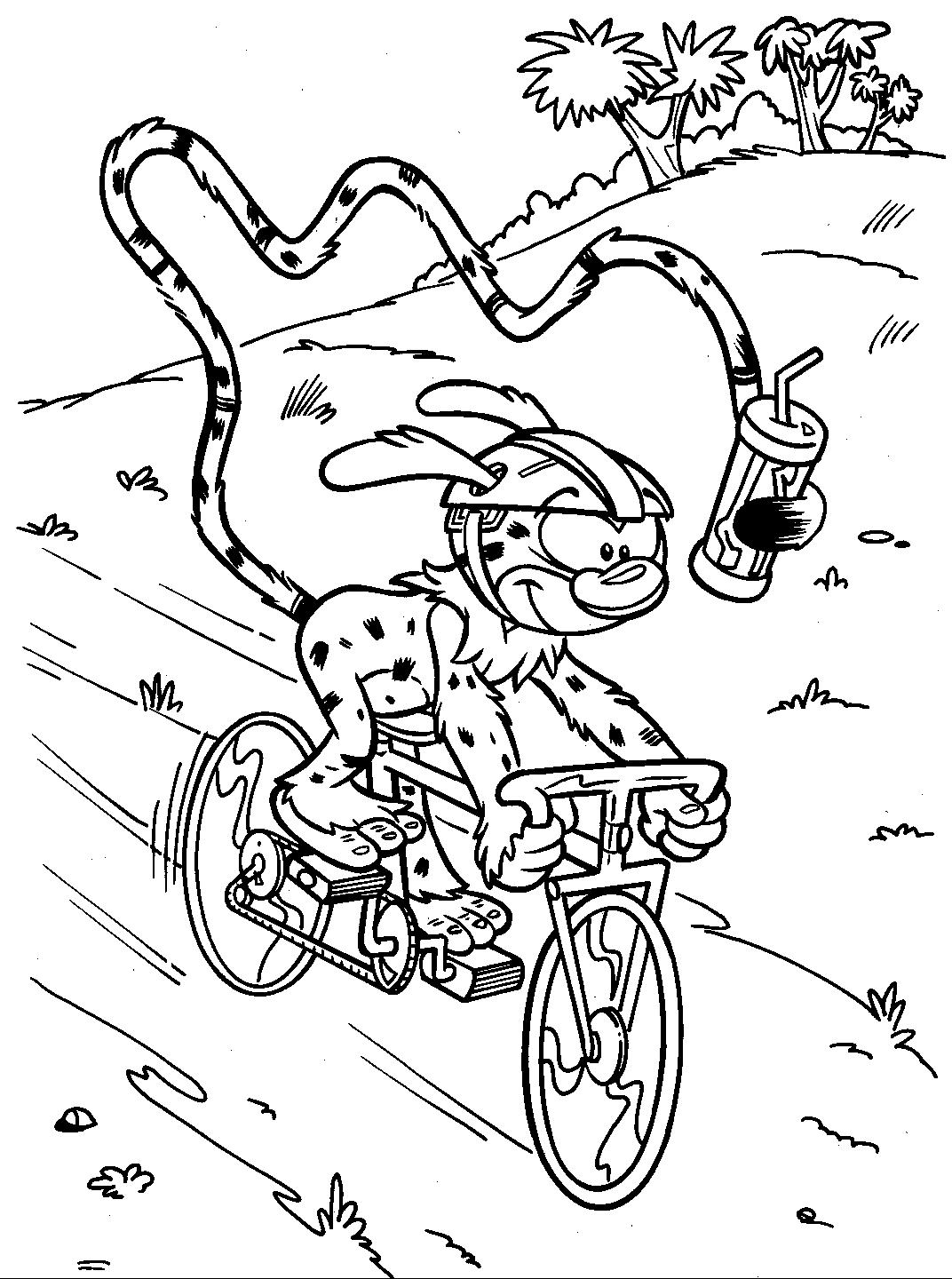 Coloring page: Marsupilami (Cartoons) #50187 - Free Printable Coloring Pages