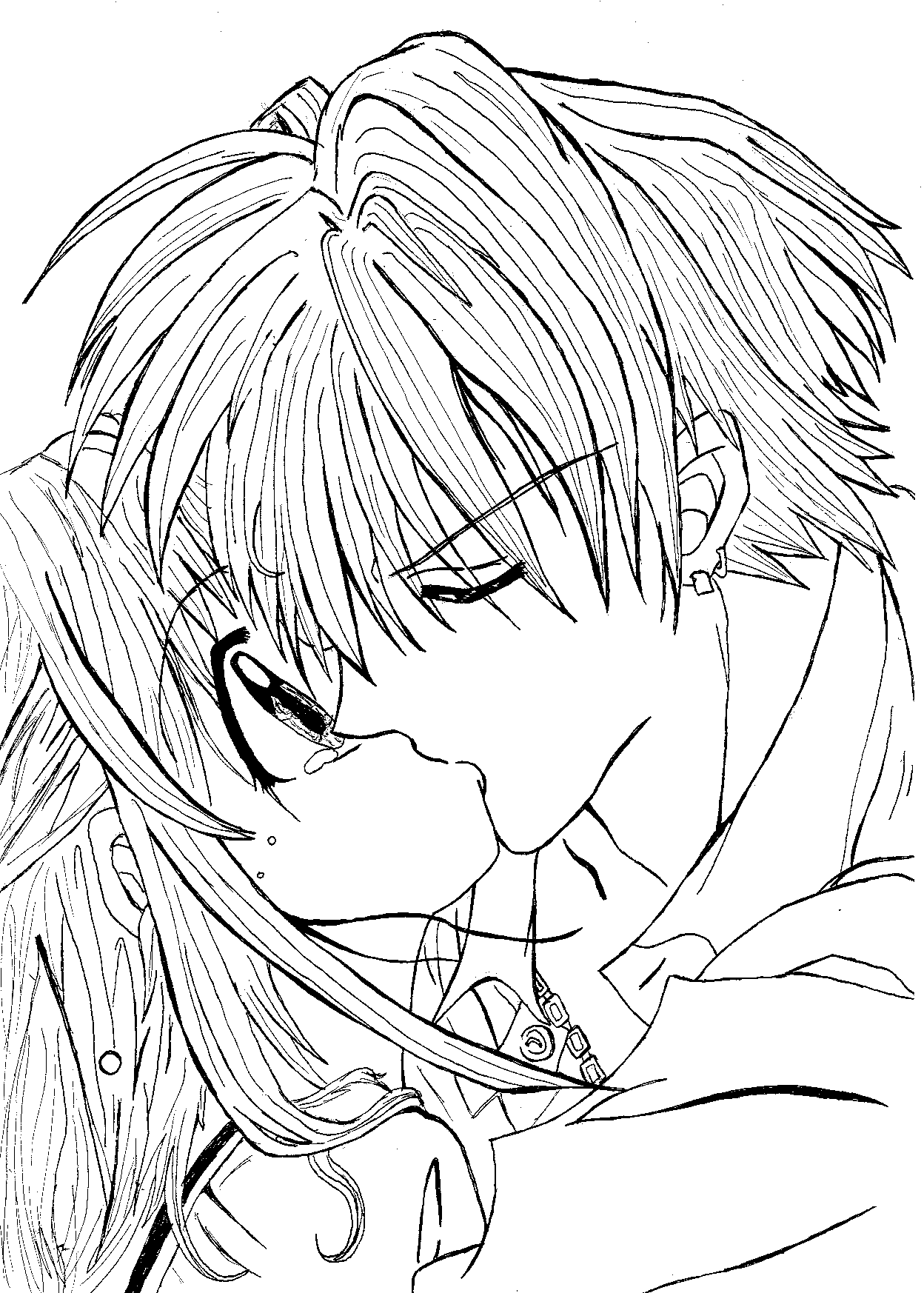Coloring page: Mermaid Melody: Pichi Pichi Pitch (Cartoons) #53716 - Free Printable Coloring Pages