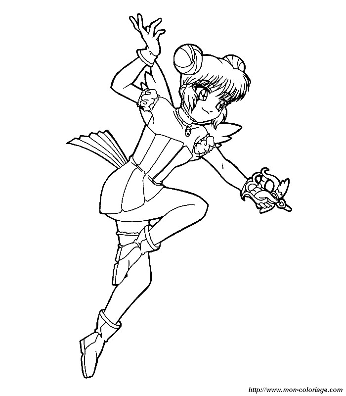 Coloring page: Mew Mew Power (Cartoons) #46253 - Free Printable Coloring Pages