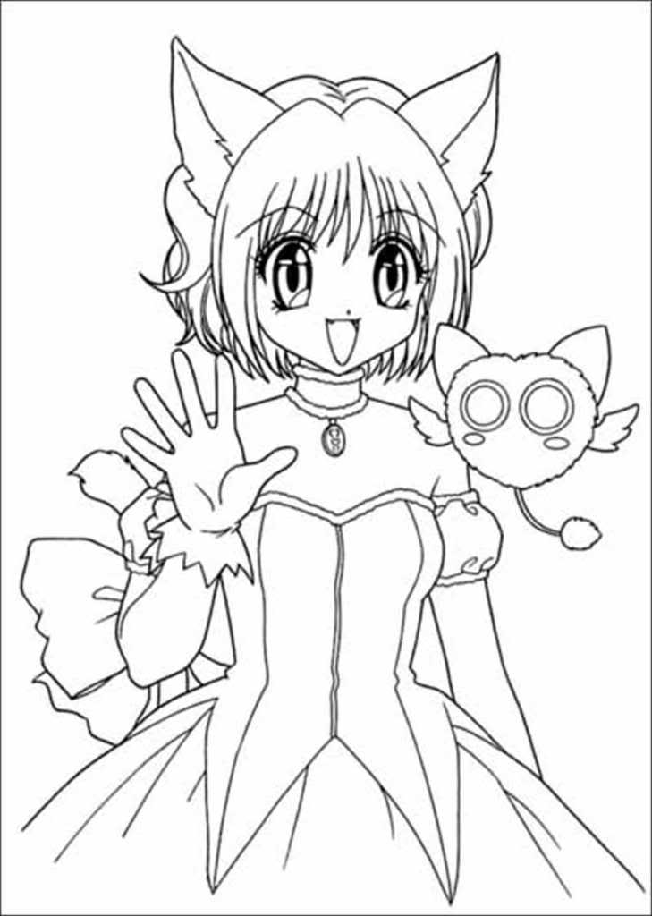 Mew Mew Power (Cartoons) – Printable coloring pages