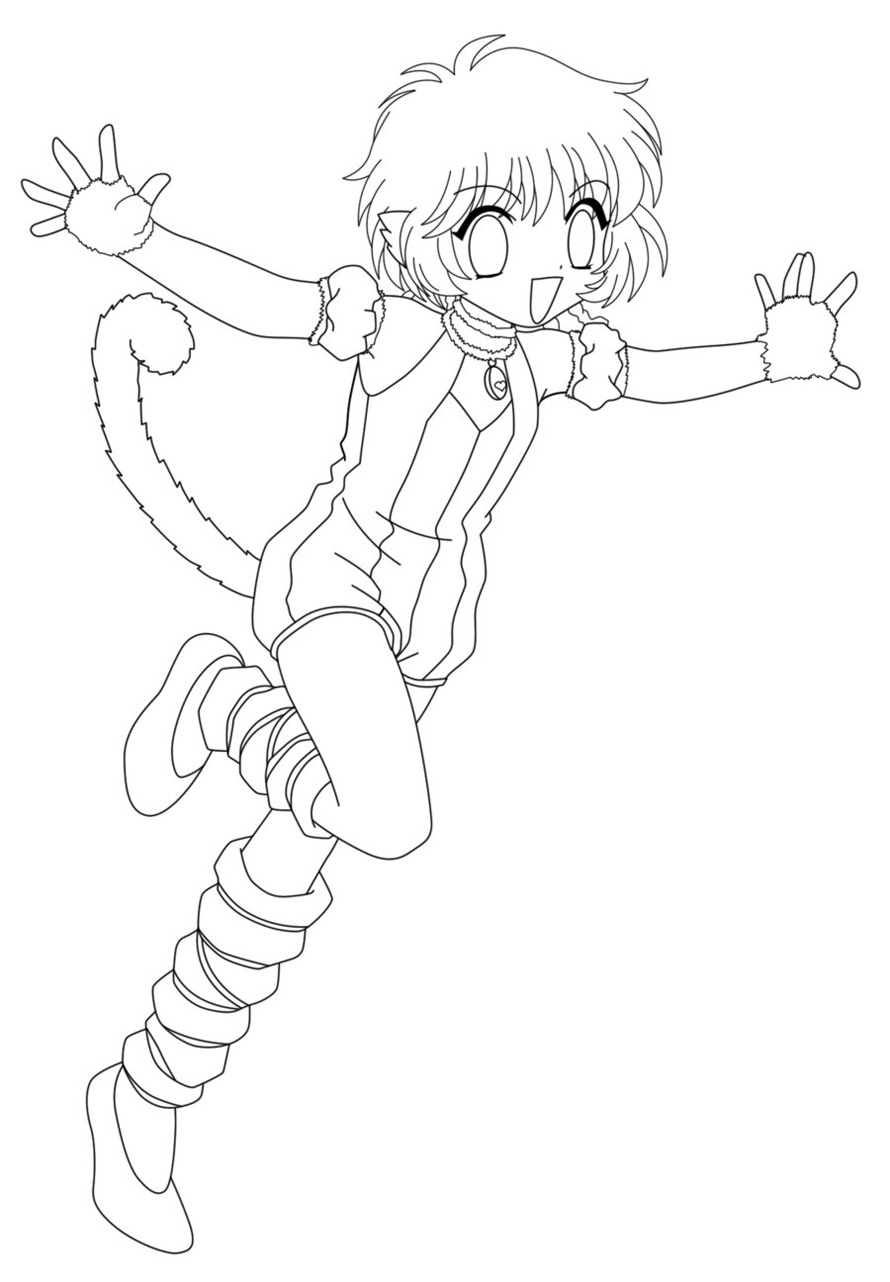 Coloring page: Mew Mew Power (Cartoons) #46306 - Free Printable Coloring Pages