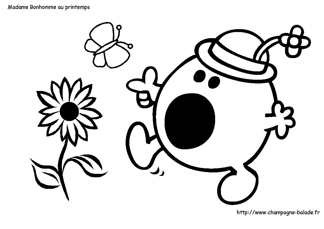 Coloring page: Mr. Men Show (Cartoons) #45489 - Free Printable Coloring Pages