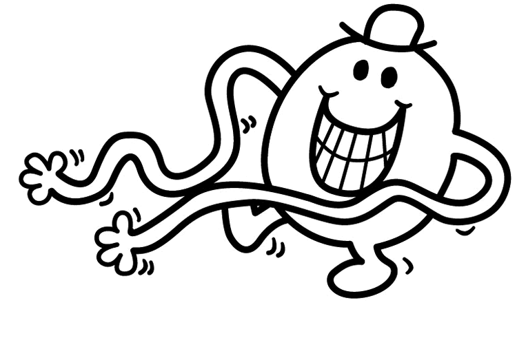 Coloring page: Mr. Men Show (Cartoons) #45509 - Free Printable Coloring Pages