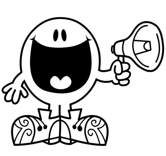 Coloring page: Mr. Men Show (Cartoons) #45520 - Free Printable Coloring Pages