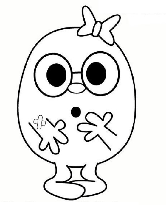 Coloring page: Mr. Men Show (Cartoons) #45568 - Free Printable Coloring Pages